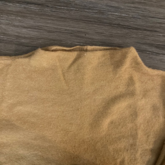 Free People Break Away High Neck Pullover - Desert Sand - size M - Picture 5 of 7